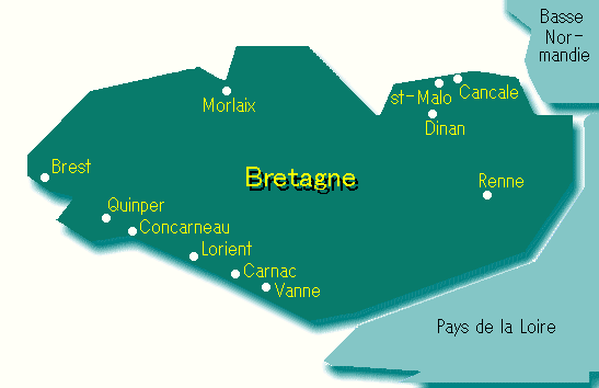 bretanny map